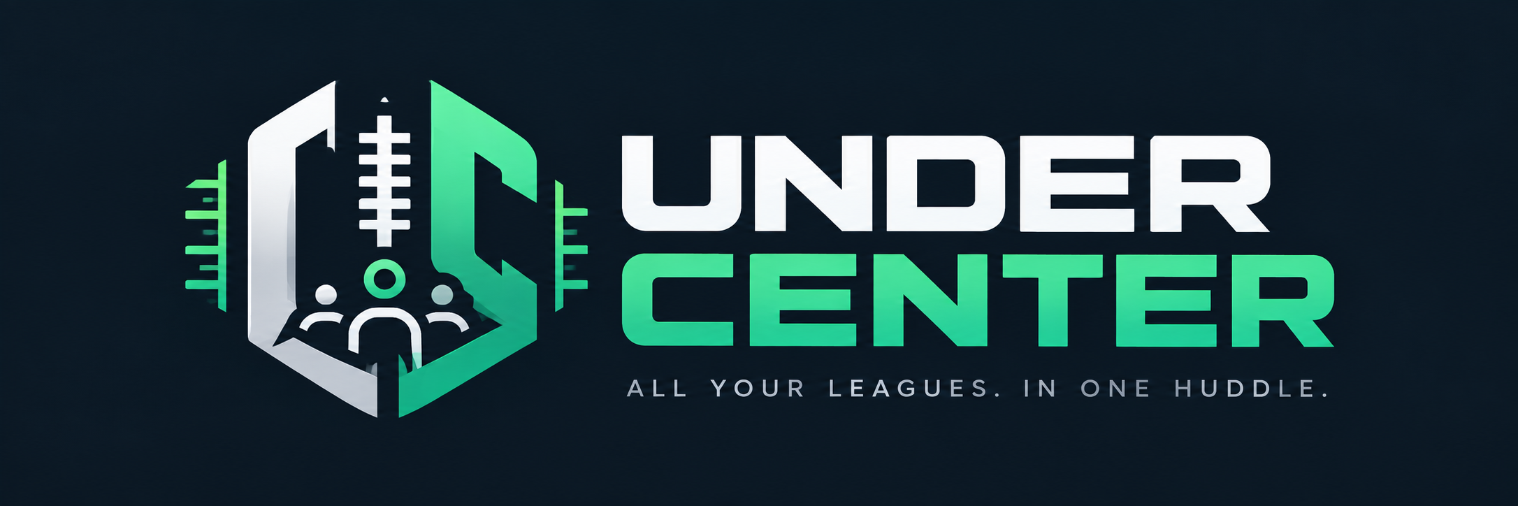 Under Center — All your leagues. In one huddle.